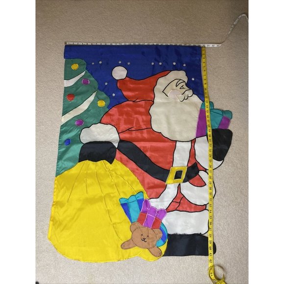 Other - Double Sided House Flag Santa